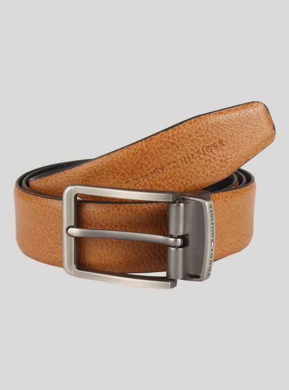 Beige Square Buckle Waist Belt Boer and Fitch - 1