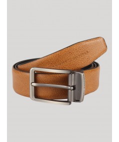 Beige Square Buckle Waist Belt Boer and Fitch - 1