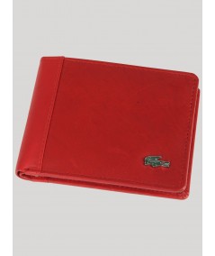 Red Leather Wallet Boer and Fitch - 1