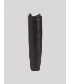 Black Plain Mens Wallet Boer and Fitch - 4