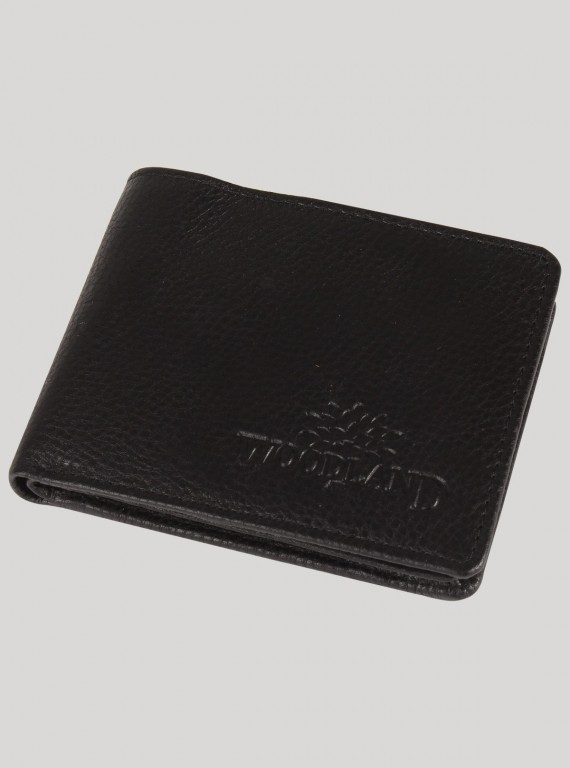 Black Plain Mens Wallet Boer and Fitch - 6