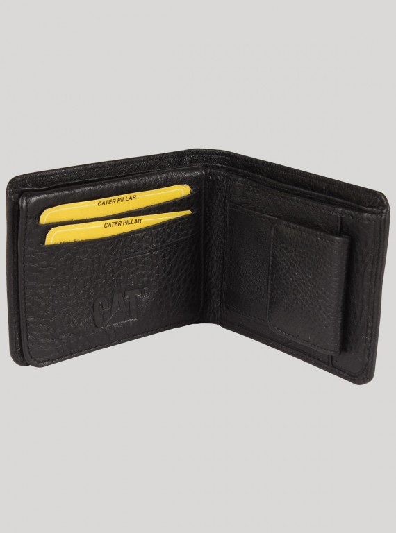 Jet Black Mens Wallet Boer and Fitch - 4