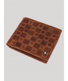 Brown Square Design Wallet Boer and Fitch - 2
