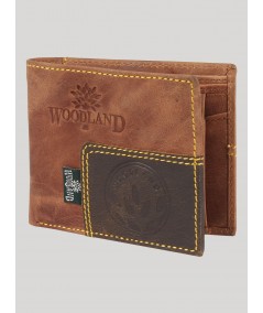 Beige Patched Wallet