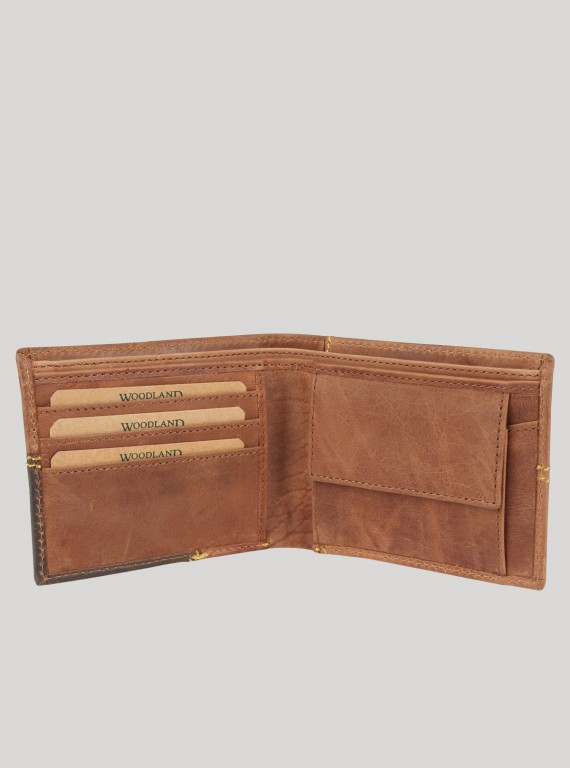 Beige Patched Wallet Boer and Fitch - 4