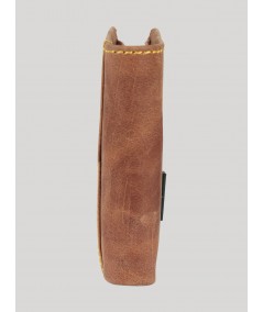 Beige Patched Wallet Boer and Fitch - 6