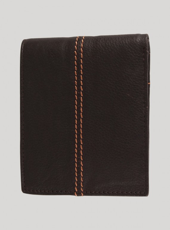 Black Red Stitch Wallet Boer and Fitch - 3