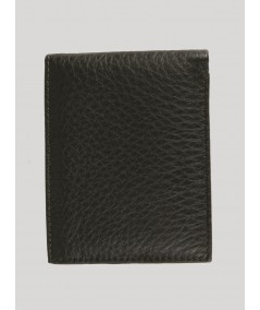 Black Cherry Leather Wallet Boer and Fitch - 1