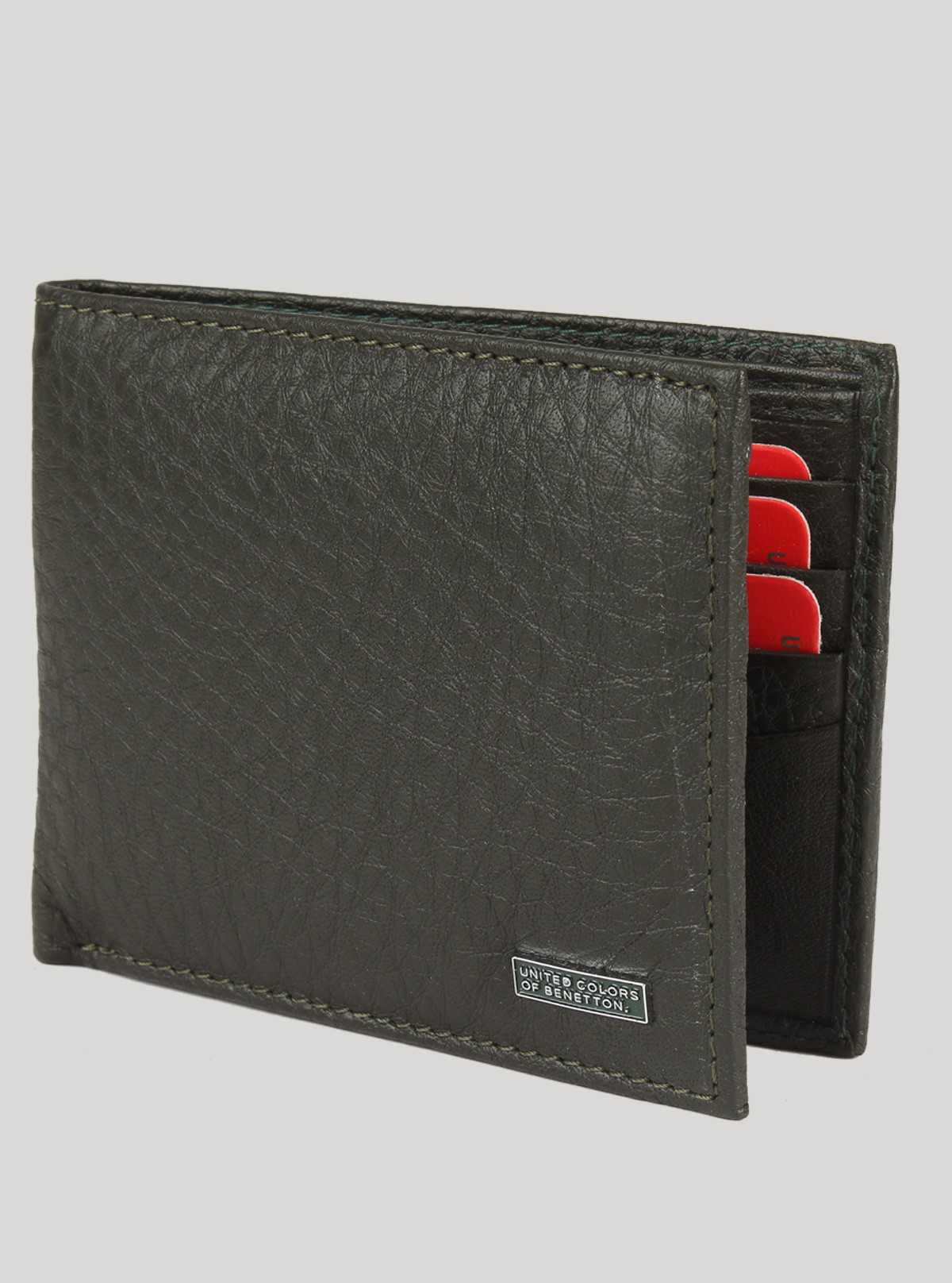 Black Cherry Leather Wallet