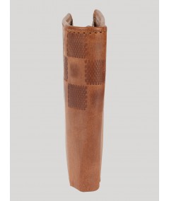 Brown Squared Box Designer Wallet Boer and Fitch - 5