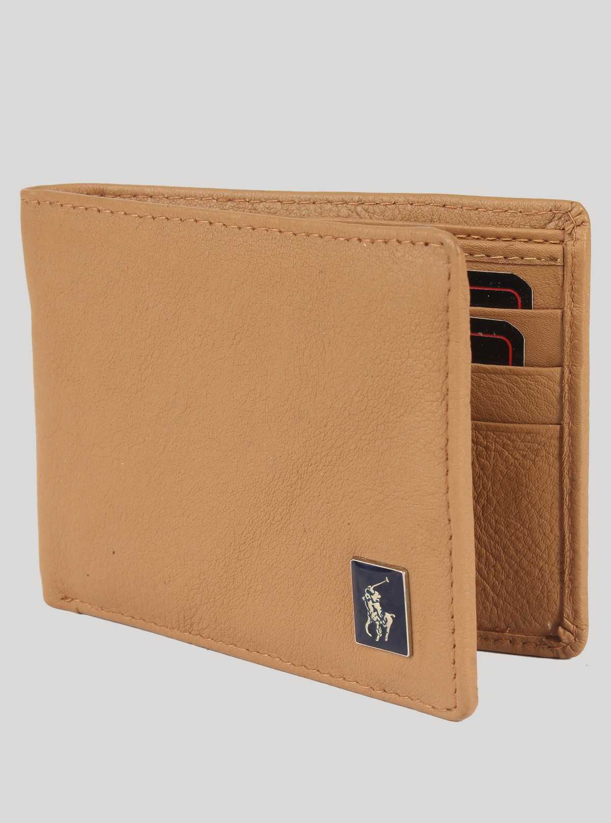 Light Beige Leather Wallet