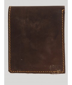 Dark Brown Leather Wallet Boer and Fitch - 5
