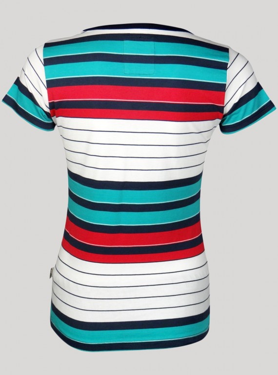 Multi Colour Eng Stripped Top Boer and Fitch - 2