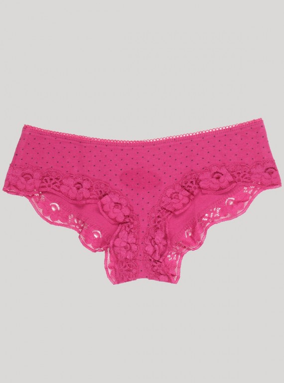 Fuchsia Lace Panty