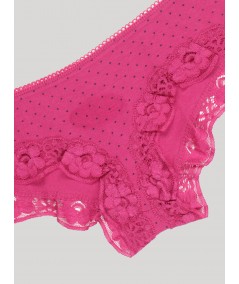 Fuchsia Lace Panty Boer and Fitch - 2