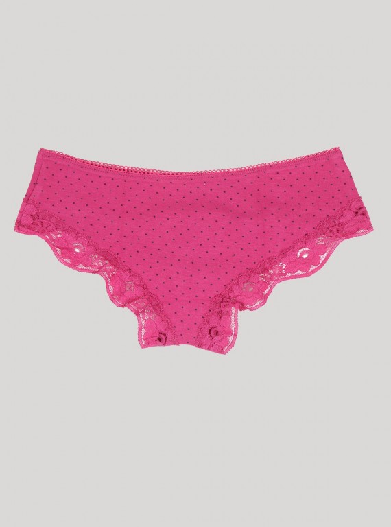 Fuchsia Lace Panty Boer and Fitch - 3