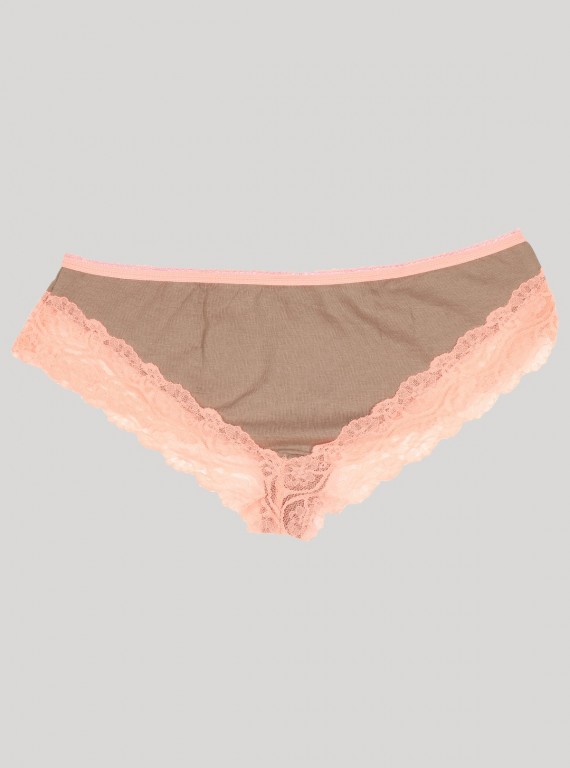 Women’s Brown Lace Panty – Elegant & Comfortable Lingerie | Boer & Fitch