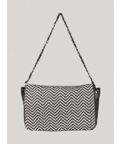 Graphic Pattern Clutch Bag