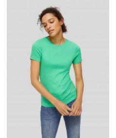 Green Ribbed TShirt