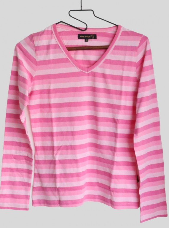 Pink Stripe Top for Women