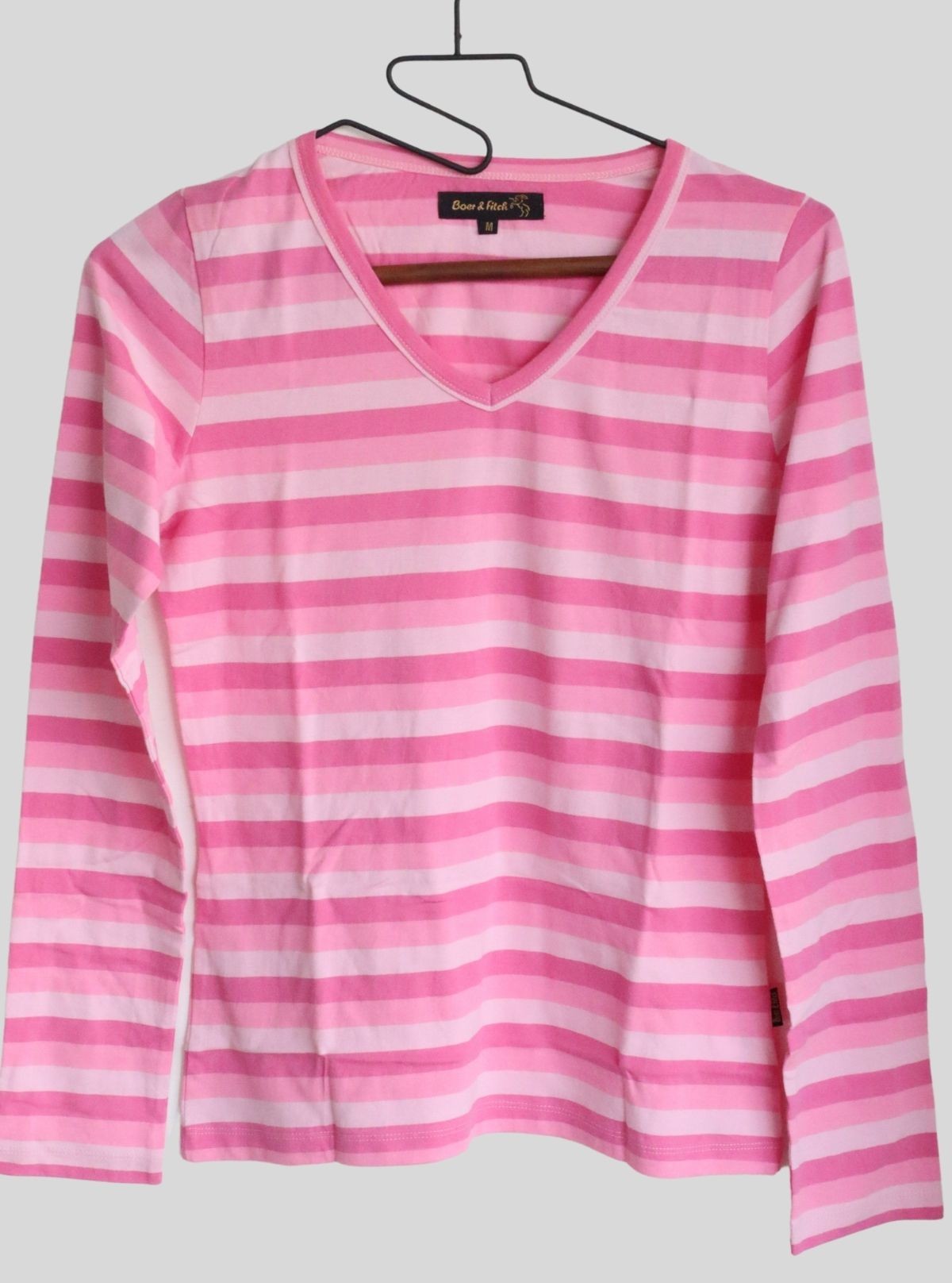 Pink Stripe Top for Women