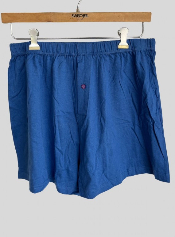 Royal Blue Boxer Shorts for Men – Comfortable Cotton Underwear by Boer and Fitch