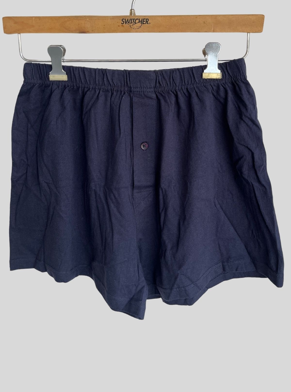 Navy Boxer Shorts for Men – Comfortable Cotton Underwear by Boer and Fitch