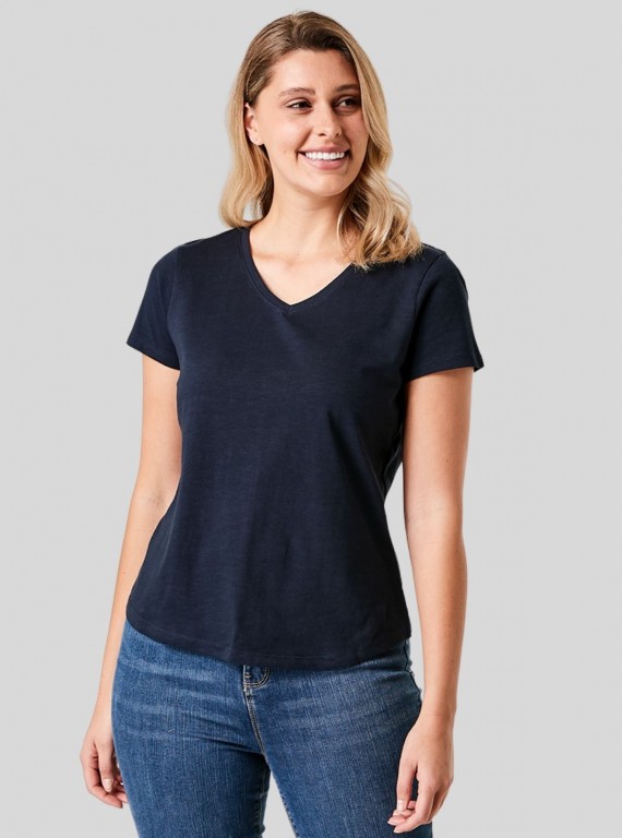 Marine V Neck TShirt