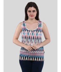 Women’s Multicolour Sleeveless Top – Boer and Fitch