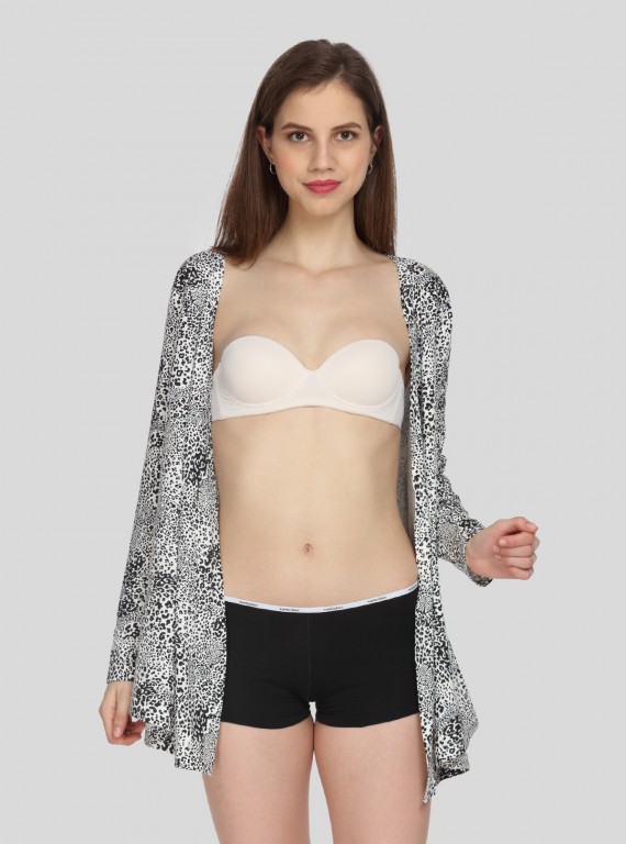 Women’s Black Solid Hipster Brief in Cotton Elastane Jersey – Everyday Comfort & Style
