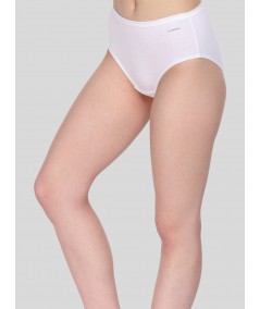 Women’s White Brief in Cotton Elastane Jersey – Soft & Stretchable Comfort