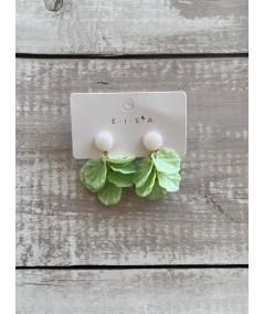 Green Drop Earring