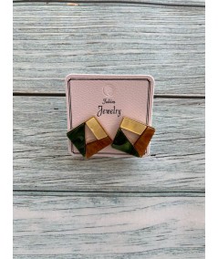 Women’s Contemporary Multi-Color Earrings – Artistic Flair by Boer & Fitch