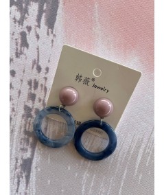 Grey Drop Earring