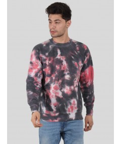 Men’s Grey Tie-Dye Sweatshirt – Urban Edge Meets Everyday Comfort