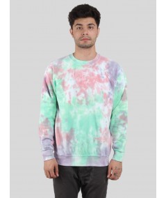 Light Green Tie Dye Sweatshirt