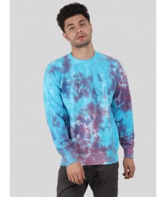 Purple Tie and Dye Sweatshirt