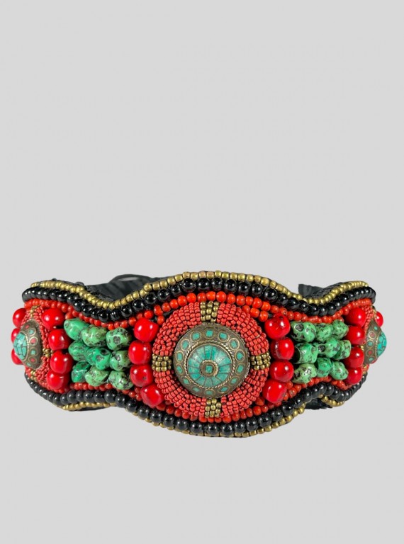 Handmade Beaded Waist Belt