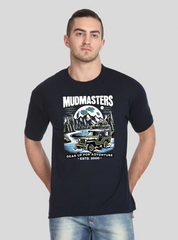 Men’s Mudmasters Printed T-Shirt – Rugged Graphic Tee for Casual Style