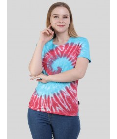 Light Blue Tie and Dye Tshirt