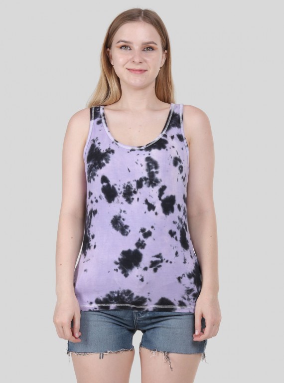 Purple Sleeveless Top