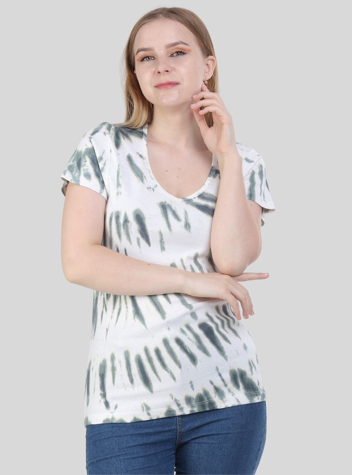 Light Grey Tie & Dye TShirt