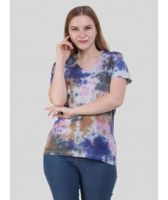 Melange Tie & Dye Womens TShirt