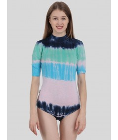 Pink Tie & Dye Bodysuit