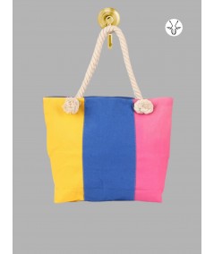 Tricolour Tote Bag – Stylish Multi-Tone Everyday Carry by Boer and Fitch