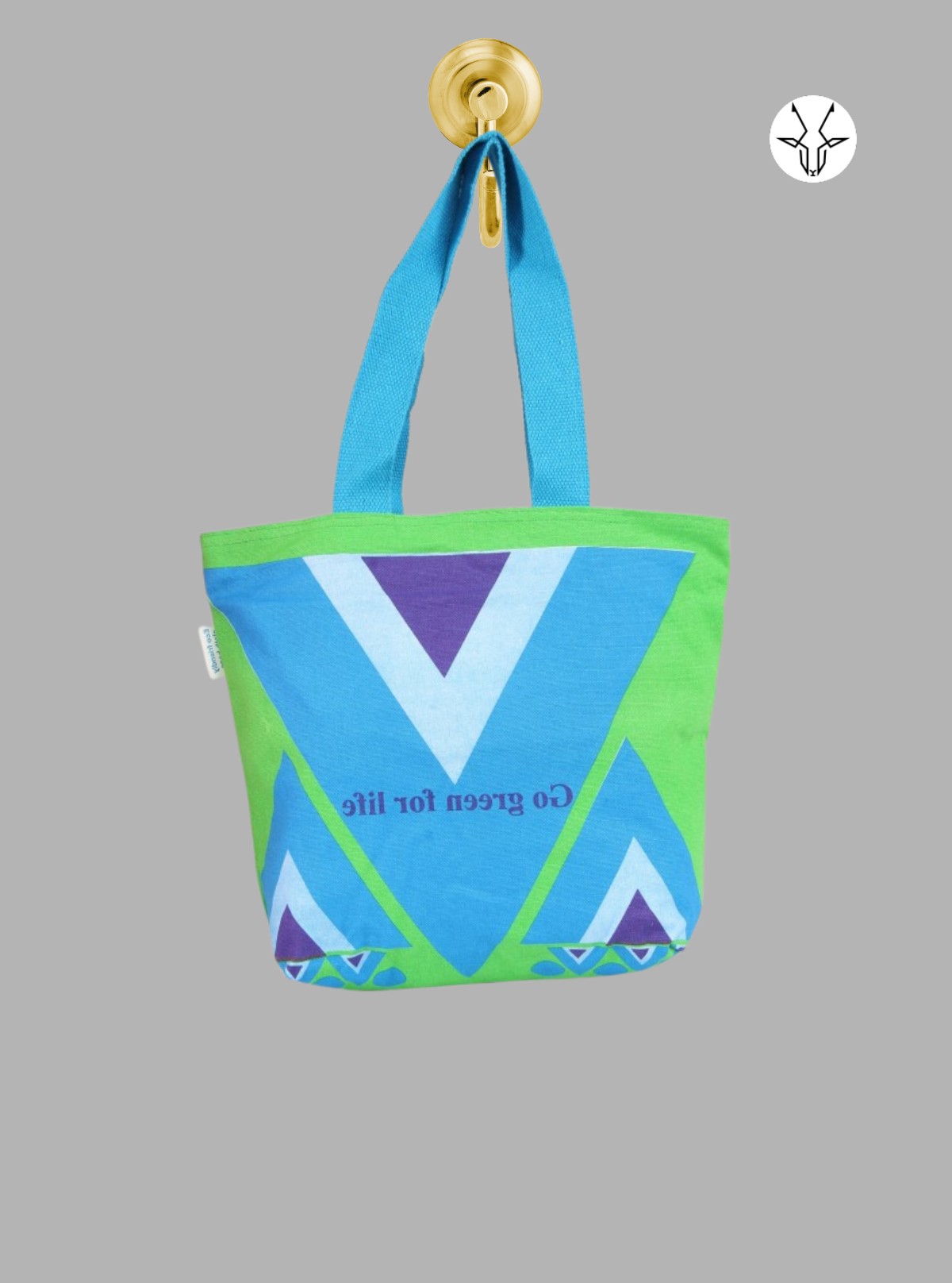 Fluorescent Printed Canvas Bag – Vibrant Style Meets Everyday Function