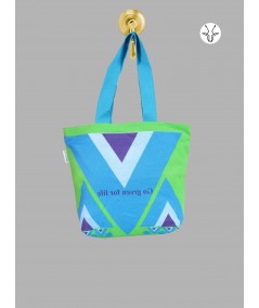 Fluorescent Printed Canvas Bag – Vibrant Style Meets Everyday Function