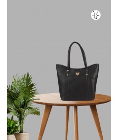 Smart Black Leather Bag – Sleek, Versatile & Timeless Everyday Essential