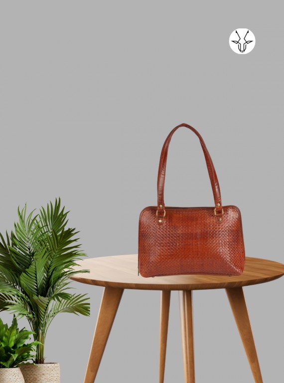 Ophella Premium Leather Tote Bag – Elegant Everyday Handbag for Women