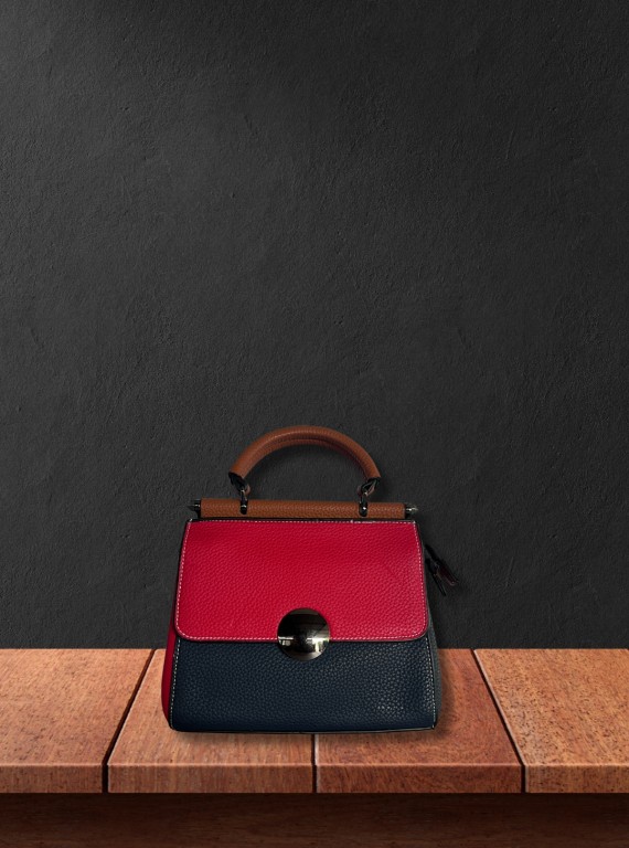 Women's Elegant Red Designer Sling Bag – Chic & Versatile by Boer & Fitch